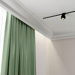 Гладкий карниз KT-01 варинант исполнения - 2 | Loft Concept в Рязани