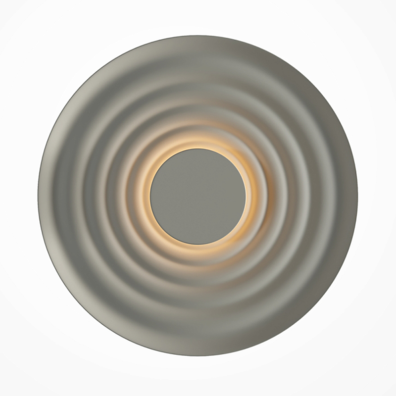 Бра круглое Soft Halo серый Серый в Рязани | Loft Concept 