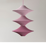 Подвесной вязаный розовый светильник «Звезда Востока 03» варинант исполнения - 4 | Loft Concept в Рязани