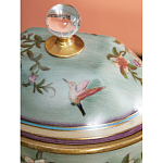 Ваза с крышкой и цветочным узором Genuine Chinese Classics варинант исполнения - 3 | Loft Concept в Рязани