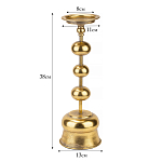 Подсвечник железный Bell варинант исполнения - 4 | Loft Concept в Рязани