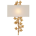 Бра с прямоугольным абажуром и каркасом в виде лепестков клевера Hanging Clover варинант исполнения - 2 | Loft Concept в Рязани