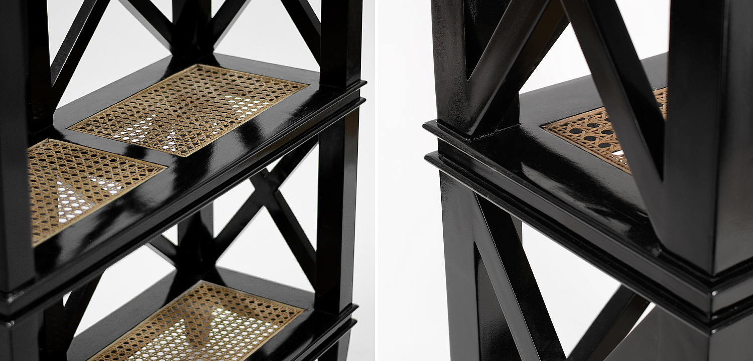 Стеллаж Jacqueline Wicker Shelves Стеллаж Jacqueline Wicker Shelves - Loft-Concept в Рязани