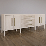 Большая VT-тумба Primo шпон Светлый дуб варинант исполнения - 3 | Loft Concept в Рязани