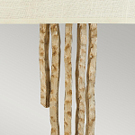 Бра с белым абажуром и элементами в виде натуральных веток Hinkley варинант исполнения - 3 | Loft Concept в Рязани