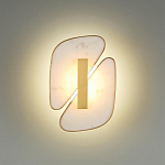 Бра с мраморными вставками Marble Plates варинант исполнения - 3 | Loft Concept в Рязани