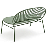 Зелёная скамья из стали Goodwin Metal Bench Green варинант исполнения - 10 | Loft Concept в Рязани