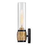 Бра для ванных комнат с прозрачным стеклянным плафоном в форме цилиндра Hinkley варинант исполнения - 11 | Loft Concept в Рязани