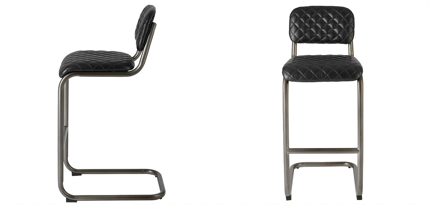 Барный стул Lavor Bar stool leather Барный стул Lavor Bar stool leather - Loft-Concept в Рязани