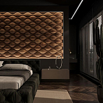 Гипсовая 3D панель с принтографией PM-108 варинант исполнения - 4 | Loft Concept в Рязани