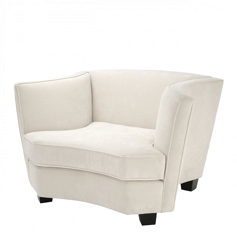 Кресло Eichholtz Chair Giulietta Молочный Черный Кресло Eichholtz Chair Giulietta Молочный Черный в Рязани | Loft Concept