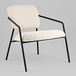 Кресло лаунж Rooney букле белый варинант исполнения - 1 | Loft Concept в Рязани