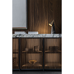 Кухонный гарнитур из массива дуба и камня Ratio Dada Engenereed варинант исполнения - 4 | Loft Concept в Рязани