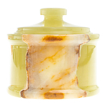 Сахарница из натурального камня Оникс Stone Sugar Bowls варинант исполнения - 5 | Loft Concept в Рязани