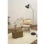 Торшер с плафоном в форме купола в сочетании черного и золотистого цвета Minimalist Execution варинант исполнения - 4 | Loft Concept в Рязани