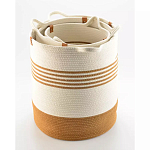 Корзина для хранения с ручками Interlacement Lines  варинант исполнения - 1 | Loft Concept в Рязани