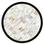 Бра в форме диска с перламутровыми прямоугольниками из морской ракушки Touch of Marine Charm варинант исполнения - 6 | Loft Concept в Рязани