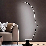 Напольный светильник Профиль Лица Face Contour варинант исполнения - 2 | Loft Concept в Рязани