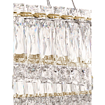 Люстра подвесная круглая из прозрачного хрусталя с золотым корпусом Selfsufficient варинант исполнения - 8 | Loft Concept в Рязани