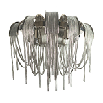 Бра с металиическими цепочками и дугообразными элементами Atlantis Chain варинант исполнения - 1 | Loft Concept в Рязани