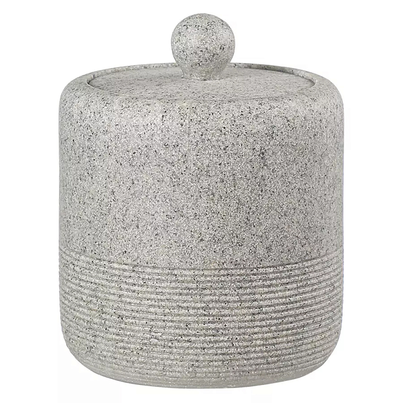 Банка для хранения с крышкой Purity Серый в Рязани | Loft Concept 