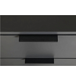 Комод цвета графит с 3-мя ящиками Strict Lines  варинант исполнения - 5 | Loft Concept в Рязани