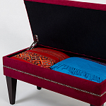 Мягкая банкетка с зоной для хранения Casket Red варинант исполнения - 2 | Loft Concept в Рязани