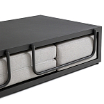 Садовый диван на каркасе из алюминия Petro варинант исполнения - 6 | Loft Concept в Рязани