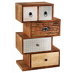 Тумба необычной формы с выдвижными ящиками Shift варинант исполнения - 1 | Loft Concept в Рязани