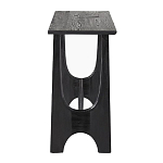 Консоль деревянная чёрная Black Tanner варинант исполнения - 2 | Loft Concept в Рязани