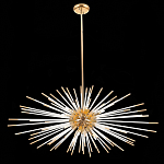 Дизайнерский светильник с лучами Morning Sun Chandelier Gold варинант исполнения - 1 | Loft Concept в Рязани