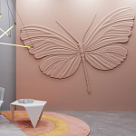 Барельеф BUTTERFLY варинант исполнения - 2 | Loft Concept в Рязани