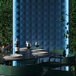 Гипсовая 3D Панель M-104 варинант исполнения - 1 | Loft Concept в Рязани