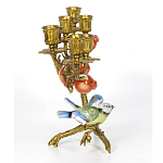 Бронзовый подсвечник на 7 свечей Eden Garden варинант исполнения - 3 | Loft Concept в Рязани