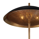 Настольная лампа с перфорированным металлическим рассеивателем Through варинант исполнения - 1 | Loft Concept в Рязани