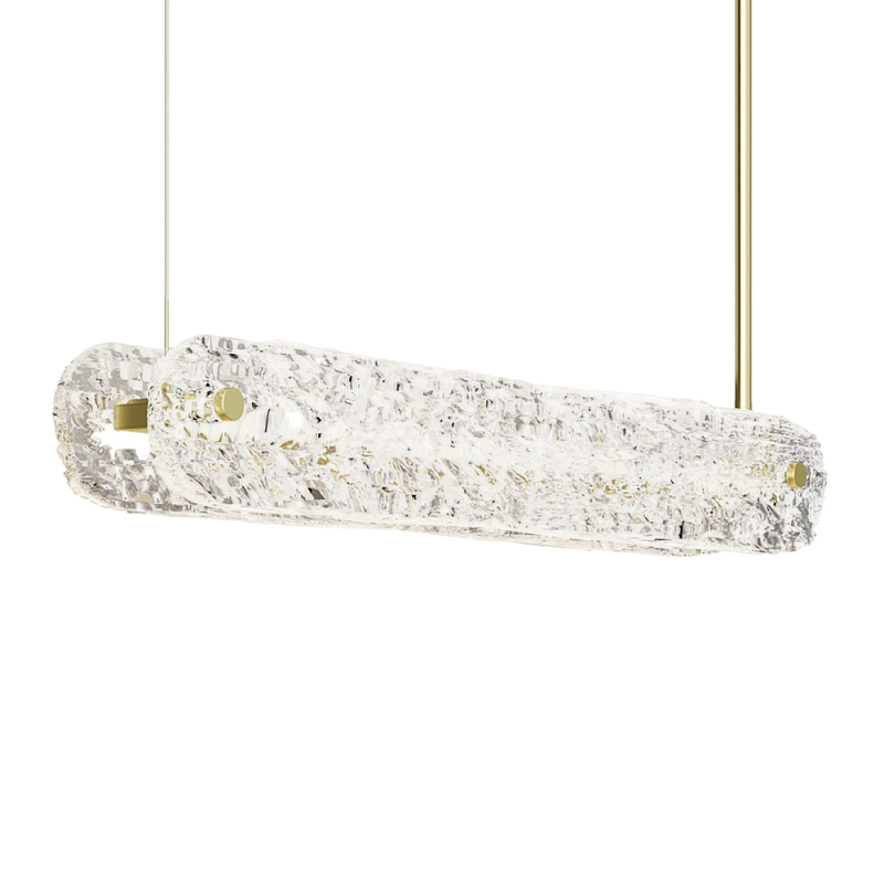 Подвесной светильник Frostum Латунь Белый в Рязани | Loft Concept 