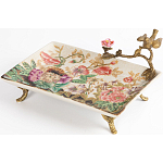 Блюдо фарфоровое Поле цветов Terra варинант исполнения - 2 | Loft Concept в Рязани