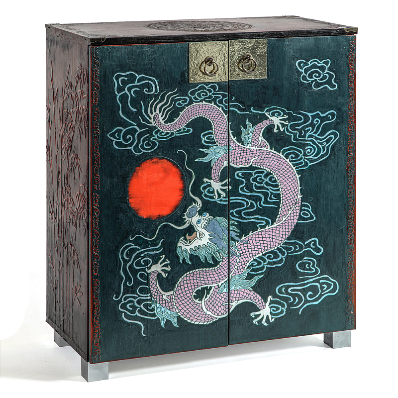 Комод в стиле шинузари Chest Chinese Dragon Мульти Комод в стиле шинузари Chest Chinese Dragon Мульти в Рязани | Loft Concept