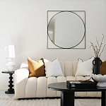 Зеркало в черной металлической раме Urban Style Mirror варинант исполнения - 4 | Loft Concept в Рязани