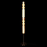 Торшер с разноцветными стеклянными цилиндрами и шарами Eclecticism  варинант исполнения - 1 | Loft Concept в Рязани