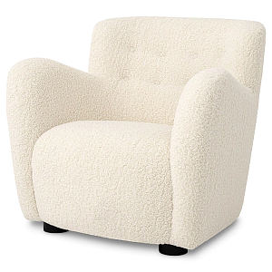Кресло Eichholtz Chair Bixby White