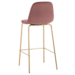 Барный стул на золотистых ножках VENDRAMIN Pink варинант исполнения - 4 | Loft Concept в Рязани