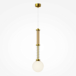 Подвесной светильник со стеклянными вставками Helios варинант исполнения - 1 | Loft Concept в Рязани