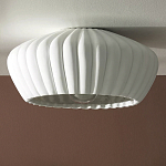 Потолочный светильник керамический Ceramic Embossed Lamp варинант исполнения - 1 | Loft Concept в Рязани