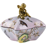 Фарфоровая шкатулка Butterflies and an angel варинант исполнения - 2 | Loft Concept в Рязани