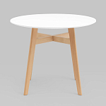 Обеденный стол с белой столешницей ELUNED FURNITURE варинант исполнения - 2 | Loft Concept в Рязани