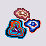 Сет из 3-х ковров «SAPPHIRE, QARTZITE, LABRADORITE» варинант исполнения - 1 | Loft Concept в Рязани