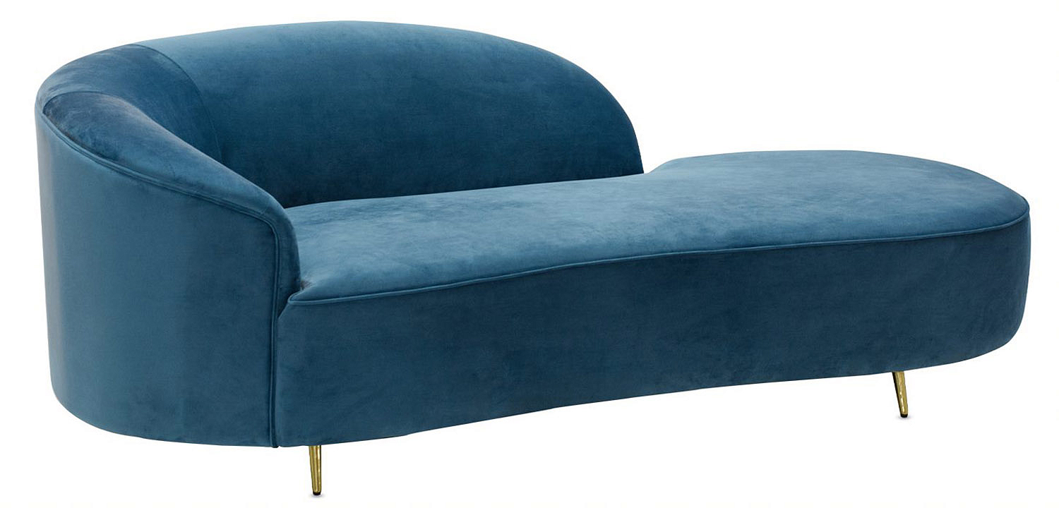 Диван Salvaire Lounge Sofa blue Диван Salvaire Lounge Sofa blue - Loft-Concept в Рязани