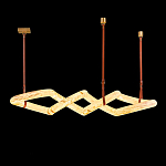 Люстра подвесная с фигурным светодиодным плафоном Calcite Figural Light варинант исполнения - 1 | Loft Concept в Рязани