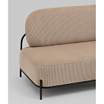 Диван Стоун велюр рельефный бежевый варинант исполнения - 2 | Loft Concept в Рязани